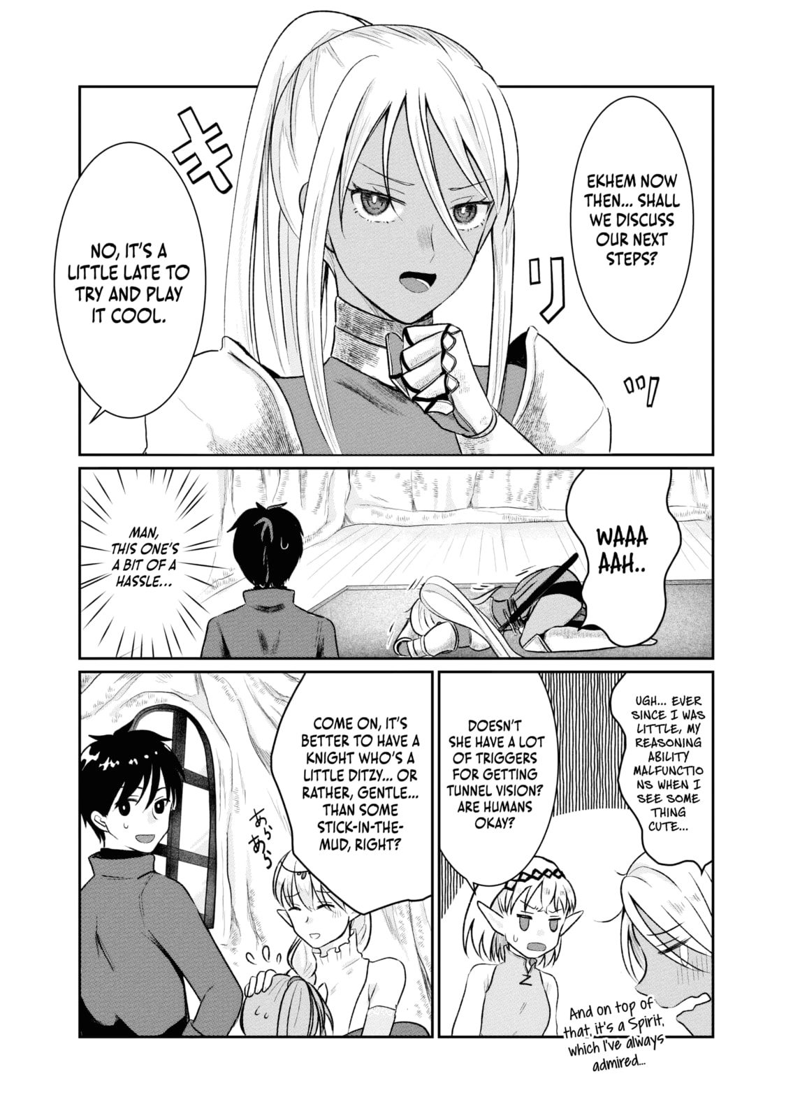 "Sono Hen no Kusa demo Kuttoke" to Tsuihou Sareta Munou Skill [Shokubutsugui] Mochi Tenseisha, Elf no Sato de Maboroshi no Shokubutsu o Tabete Musou Suru Chapter 6 page 14 - 