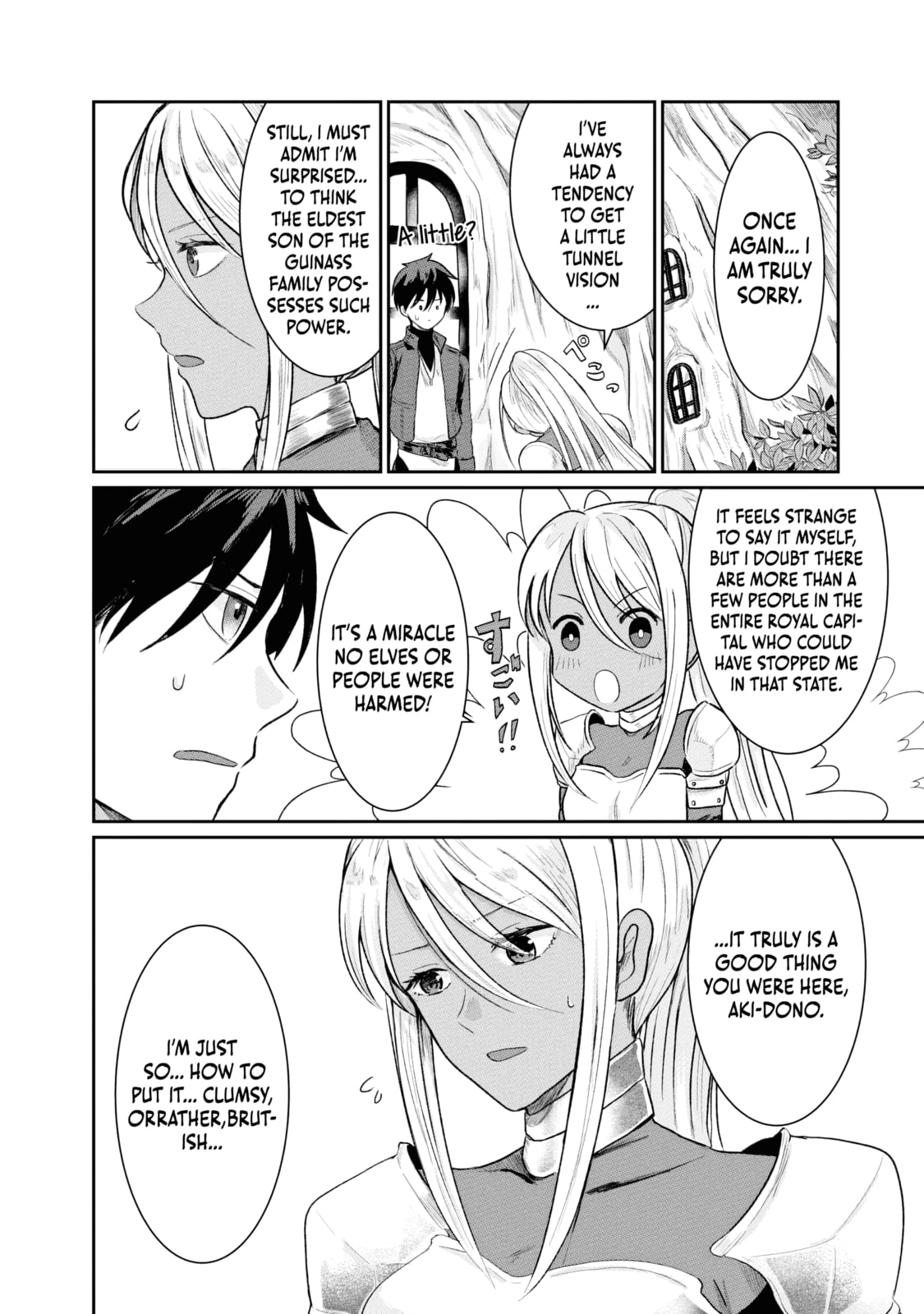 "Sono Hen no Kusa demo Kuttoke" to Tsuihou Sareta Munou Skill [Shokubutsugui] Mochi Tenseisha, Elf no Sato de Maboroshi no Shokubutsu o Tabete Musou Suru Chapter 6 page 6 - 