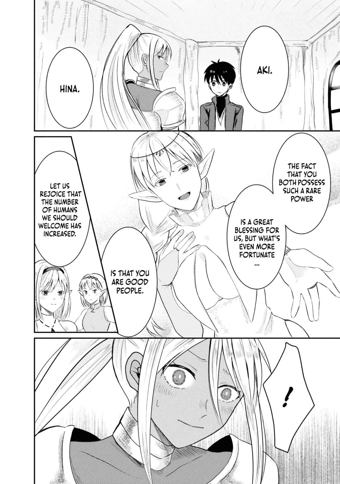 "Sono Hen no Kusa demo Kuttoke" to Tsuihou Sareta Munou Skill [Shokubutsugui] Mochi Tenseisha, Elf no Sato de Maboroshi no Shokubutsu o Tabete Musou Suru Chapter 7 page 11 - 