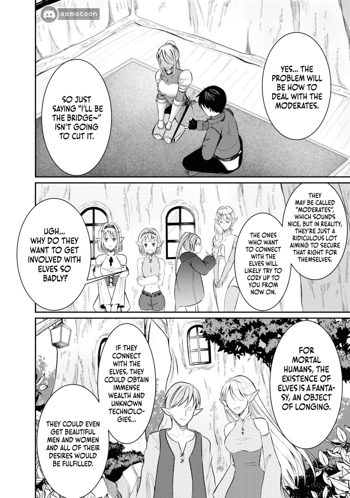 "Sono Hen no Kusa demo Kuttoke" to Tsuihou Sareta Munou Skill [Shokubutsugui] Mochi Tenseisha, Elf no Sato de Maboroshi no Shokubutsu o Tabete Musou Suru Chapter 7 page 9 - 