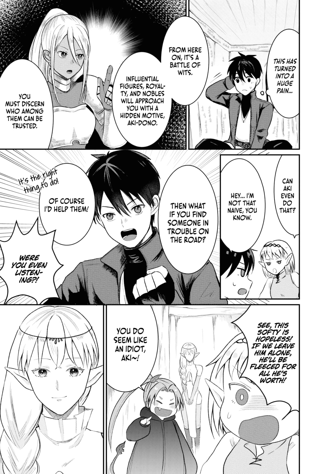 "Sono Hen no Kusa demo Kuttoke" to Tsuihou Sareta Munou Skill [Shokubutsugui] Mochi Tenseisha, Elf no Sato de Maboroshi no Shokubutsu o Tabete Musou Suru Chapter 7 page 10 - 