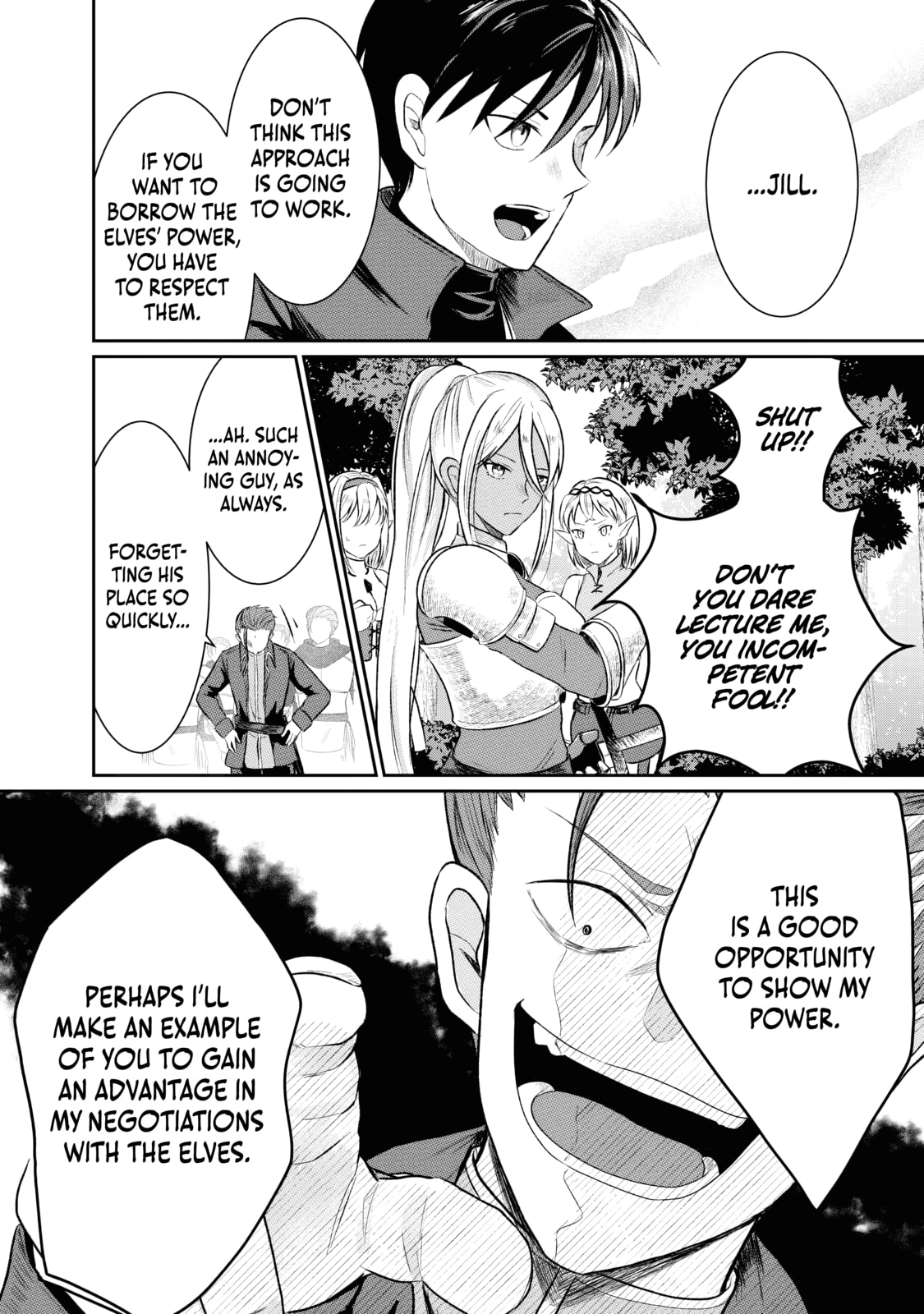 "Sono Hen no Kusa demo Kuttoke" to Tsuihou Sareta Munou Skill [Shokubutsugui] Mochi Tenseisha, Elf no Sato de Maboroshi no Shokubutsu o Tabete Musou Suru Chapter 8 page 12 - 
