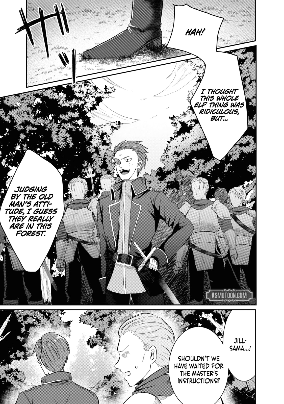 "Sono Hen no Kusa demo Kuttoke" to Tsuihou Sareta Munou Skill [Shokubutsugui] Mochi Tenseisha, Elf no Sato de Maboroshi no Shokubutsu o Tabete Musou Suru Chapter 8 page 3 - 