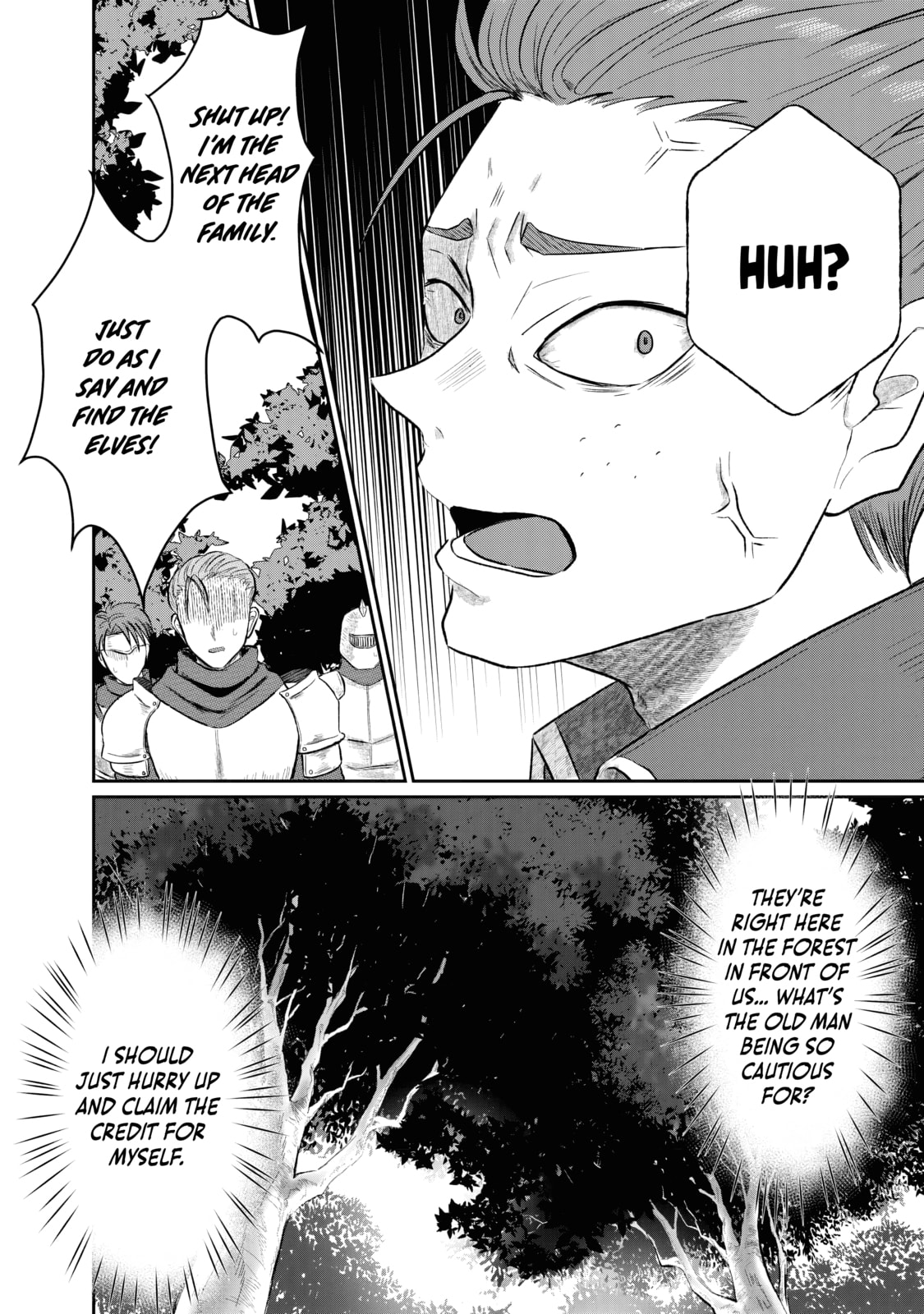 "Sono Hen no Kusa demo Kuttoke" to Tsuihou Sareta Munou Skill [Shokubutsugui] Mochi Tenseisha, Elf no Sato de Maboroshi no Shokubutsu o Tabete Musou Suru Chapter 8 page 4 - 