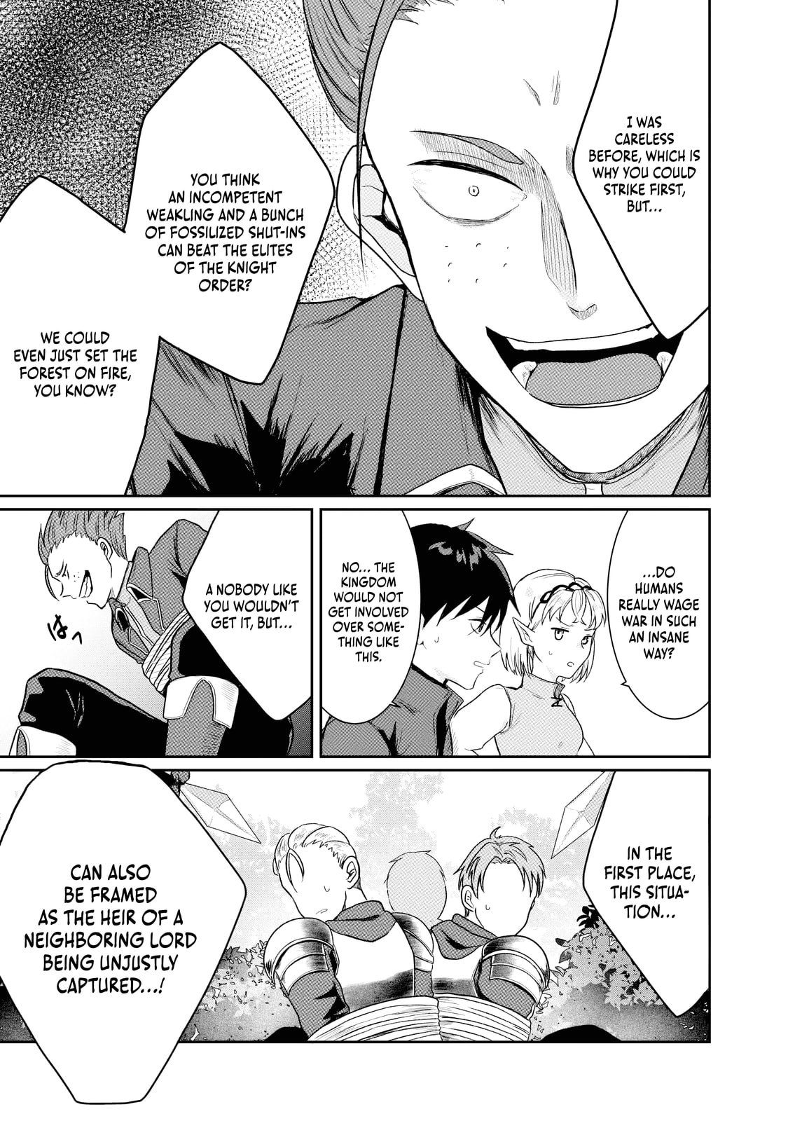 "Sono Hen no Kusa demo Kuttoke" to Tsuihou Sareta Munou Skill [Shokubutsugui] Mochi Tenseisha, Elf no Sato de Maboroshi no Shokubutsu o Tabete Musou Suru Chapter 9 page 11 - 