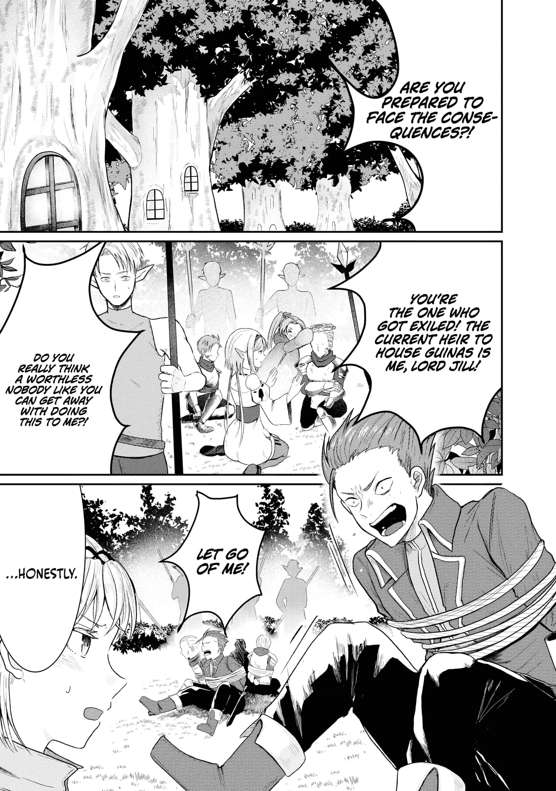 "Sono Hen no Kusa demo Kuttoke" to Tsuihou Sareta Munou Skill [Shokubutsugui] Mochi Tenseisha, Elf no Sato de Maboroshi no Shokubutsu o Tabete Musou Suru Chapter 9 page 5 - 