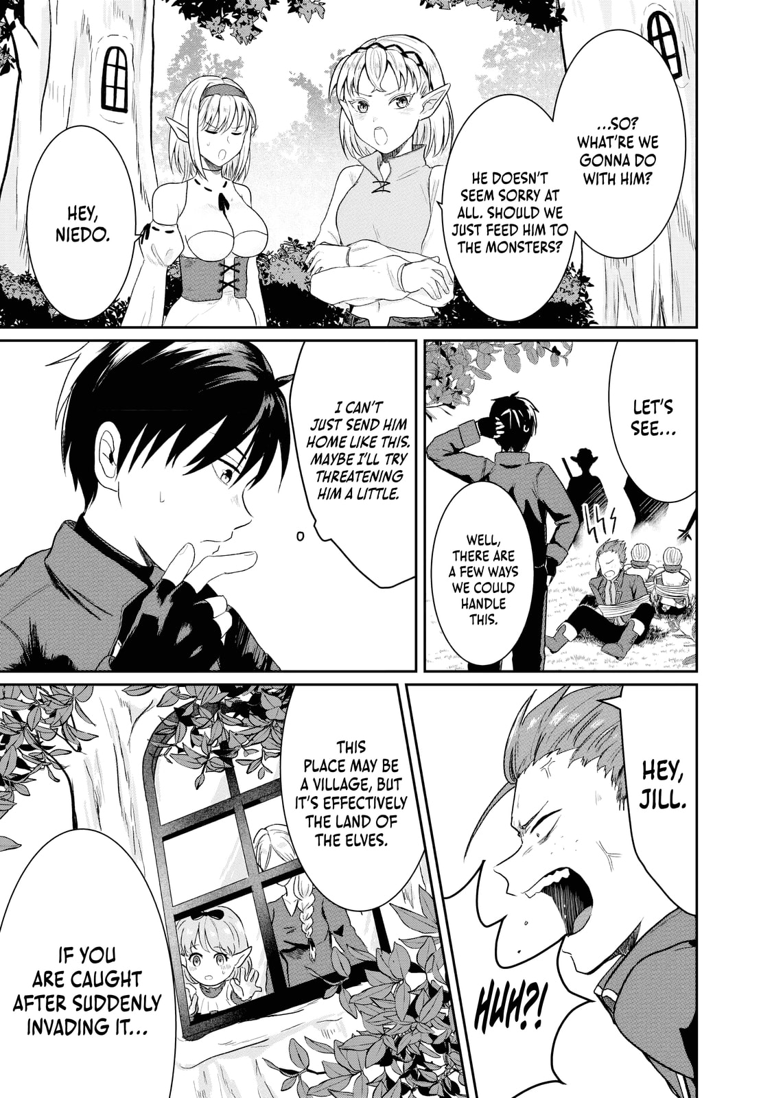 "Sono Hen no Kusa demo Kuttoke" to Tsuihou Sareta Munou Skill [Shokubutsugui] Mochi Tenseisha, Elf no Sato de Maboroshi no Shokubutsu o Tabete Musou Suru Chapter 9 page 9 - 