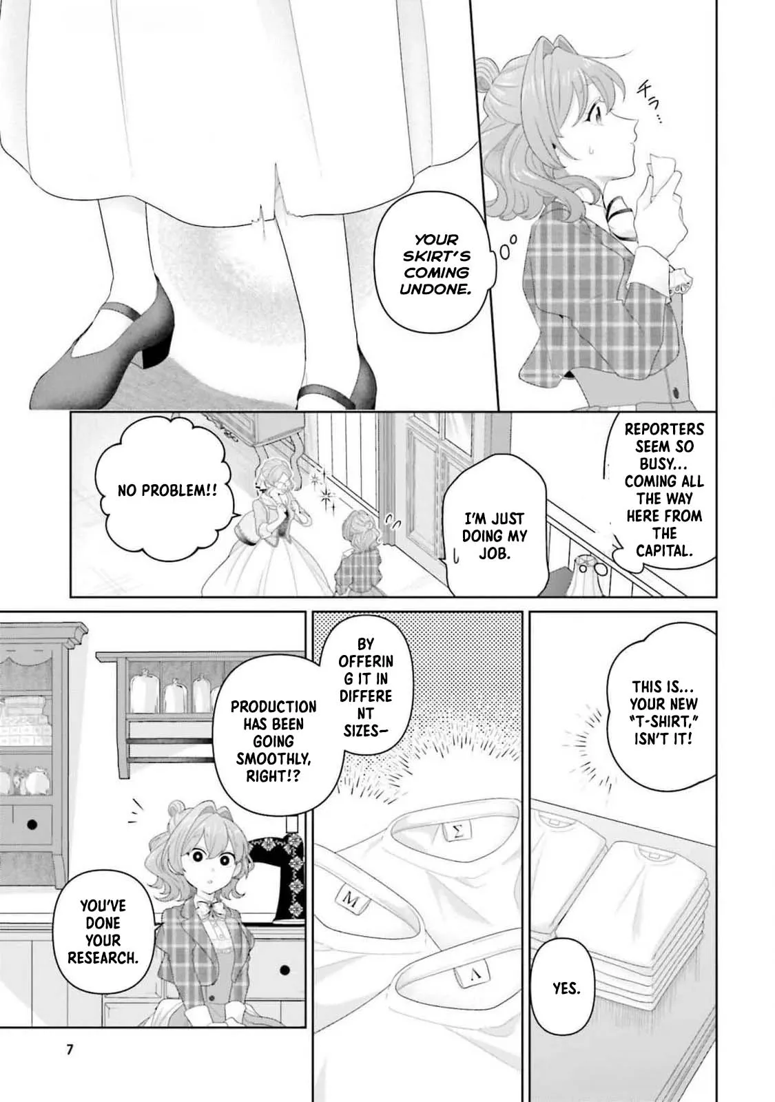 Sophia the Tailor: A Poor Noble Lady Enriching Lives with Modern Clothing Chapter 11 page 4 - 