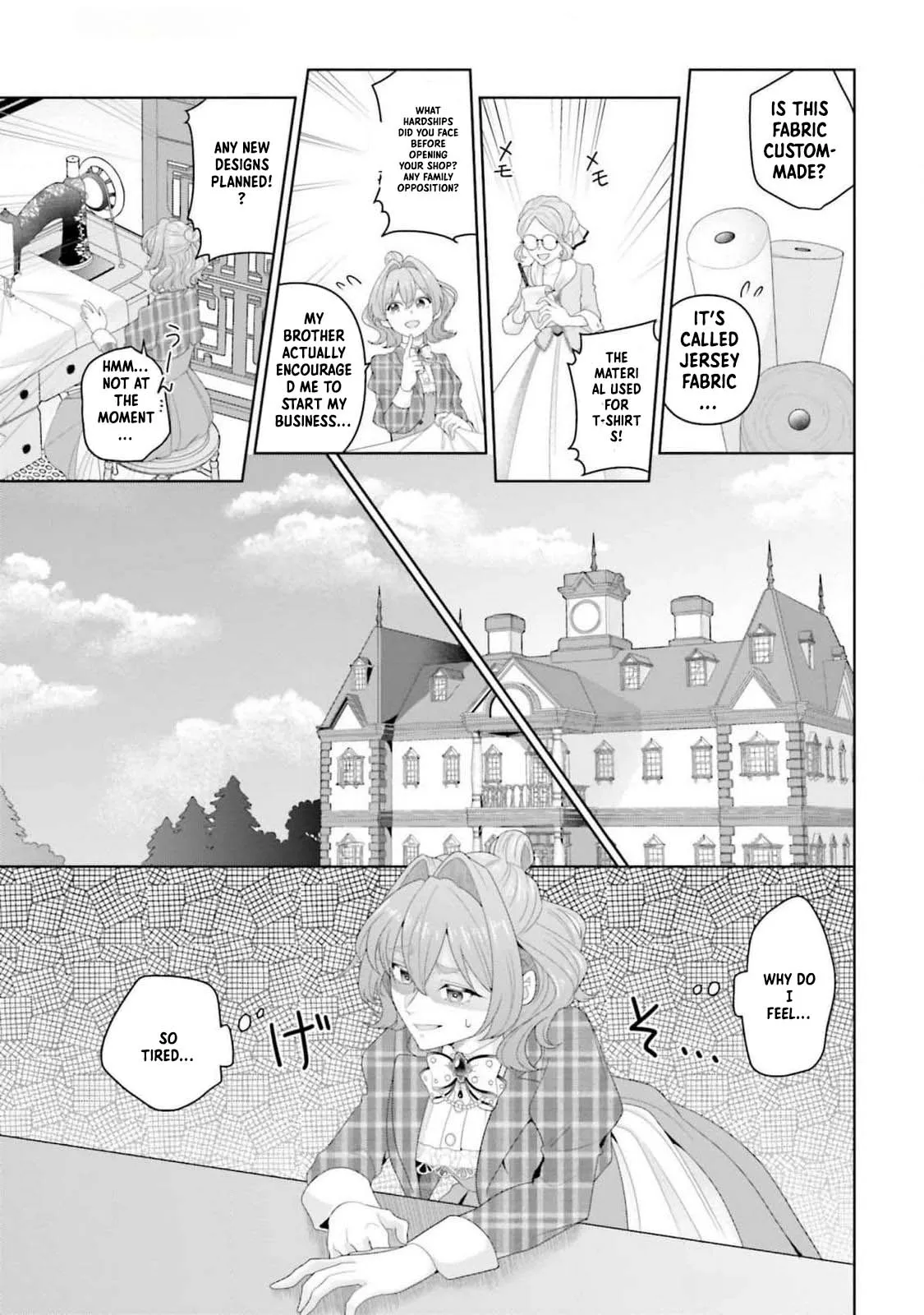 Sophia the Tailor: A Poor Noble Lady Enriching Lives with Modern Clothing Chapter 11 page 6 - 
