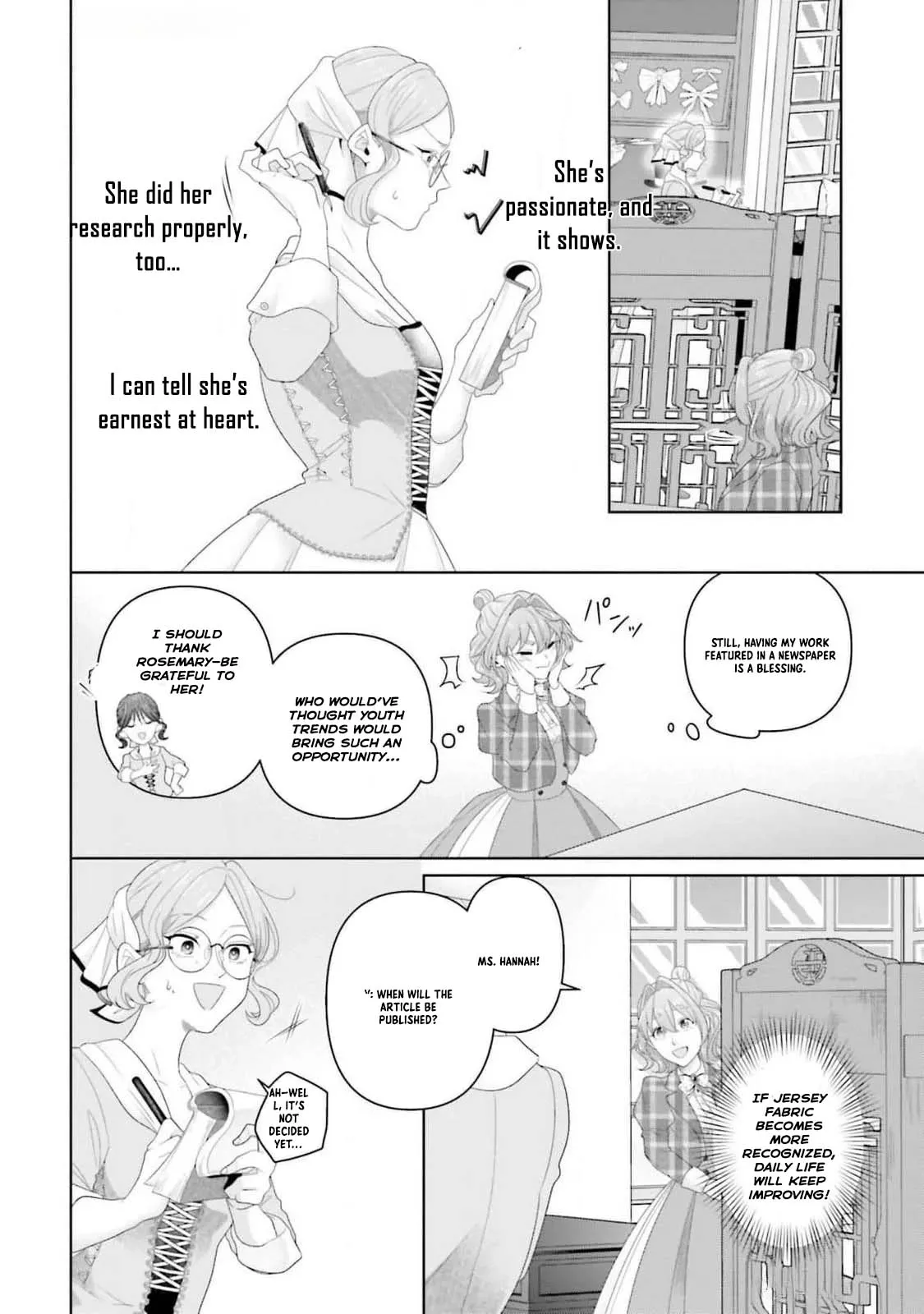 Sophia the Tailor: A Poor Noble Lady Enriching Lives with Modern Clothing Chapter 11 page 7 - 