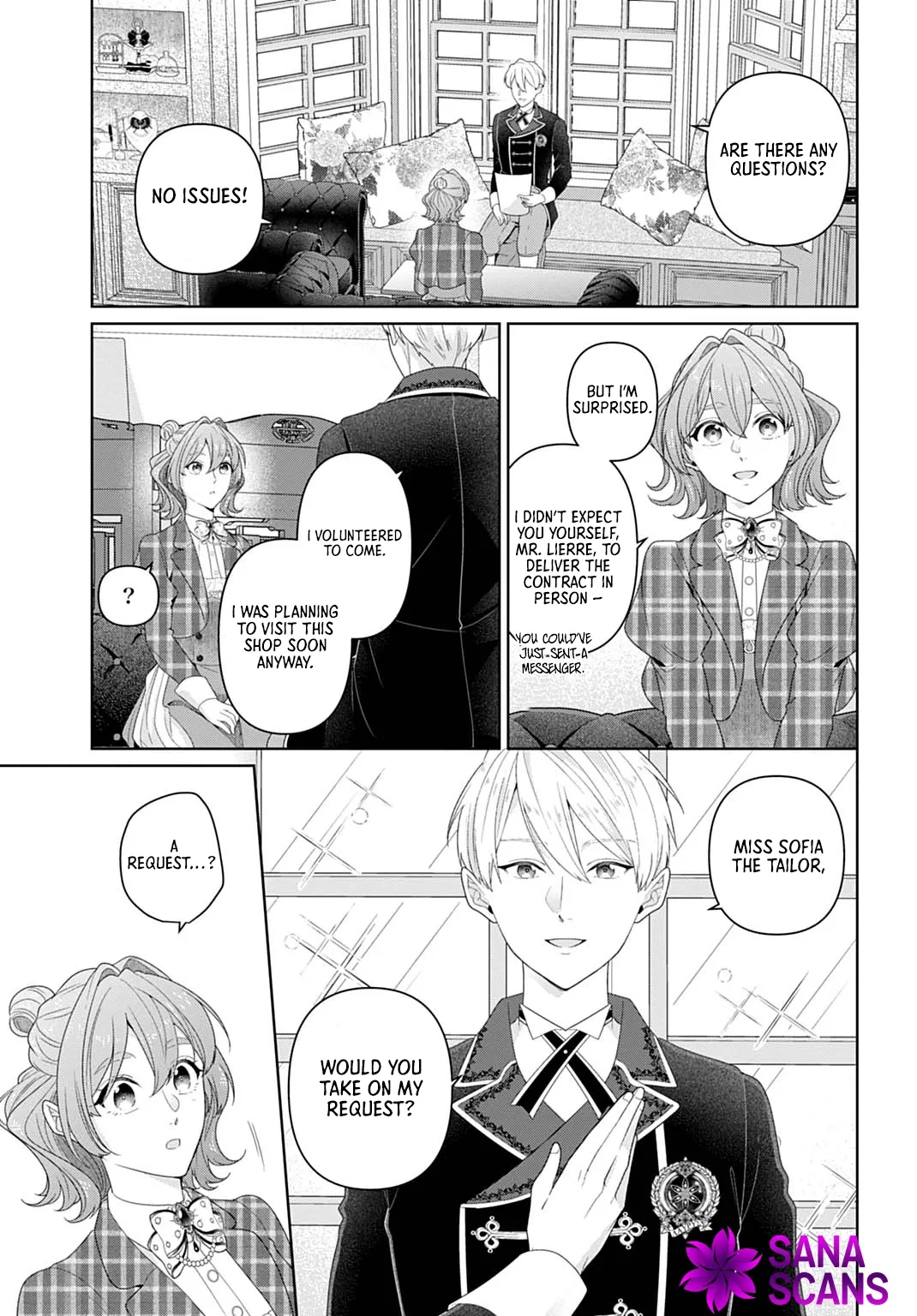 Sophia the Tailor: A Poor Noble Lady Enriching Lives with Modern Clothing Chapter 17 page 3 - 