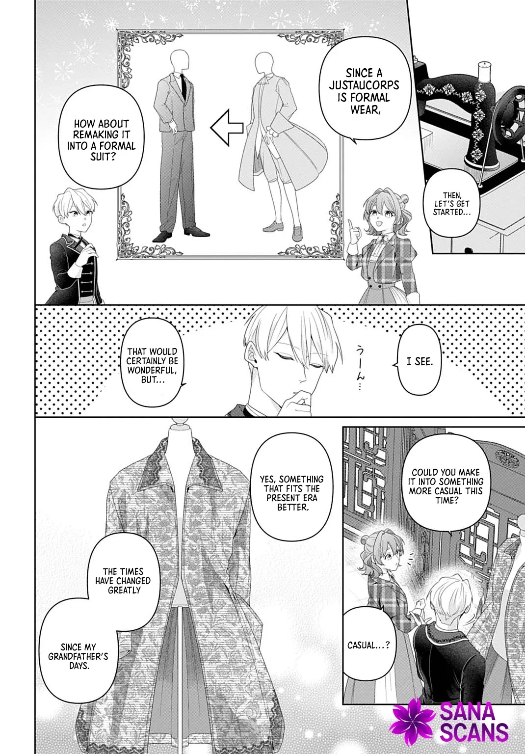 Sophia the Tailor: A Poor Noble Lady Enriching Lives with Modern Clothing Chapter 17 page 8 - 