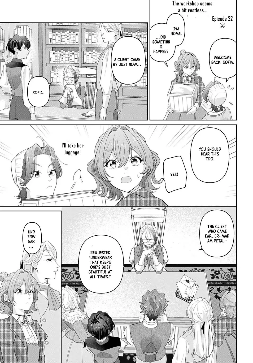 Sophia the Tailor: A Poor Noble Lady Enriching Lives with Modern Clothing Chapter 22 page 17 - 