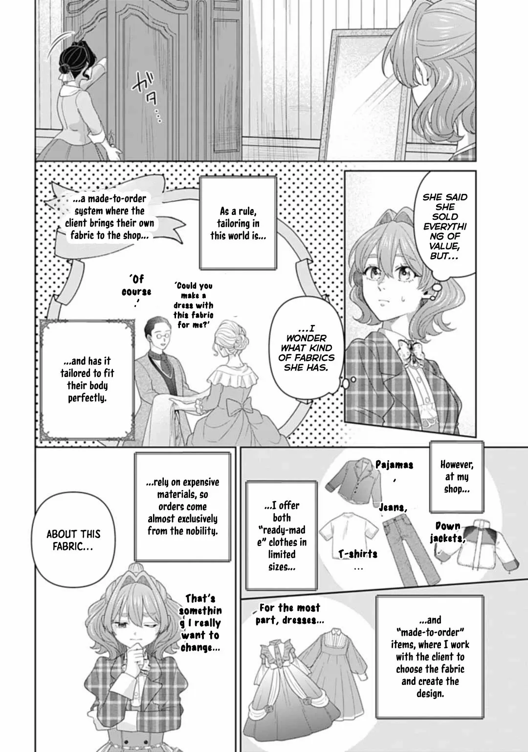 Sophia the Tailor: A Poor Noble Lady Enriching Lives with Modern Clothing Chapter 8 page 13 - 
