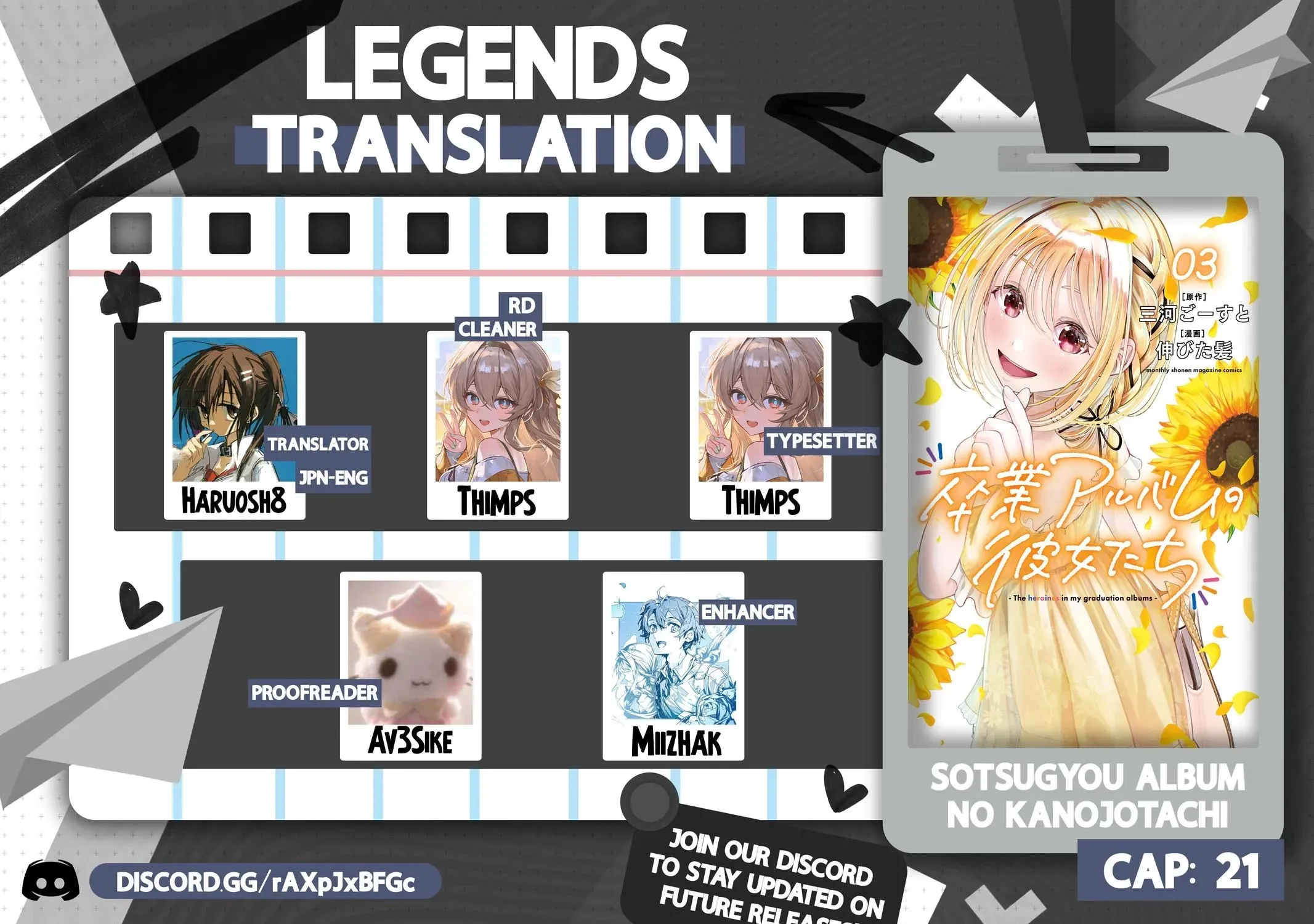 Sotsugyou Album no Kanojotachi Chapter 21 page 1 - 