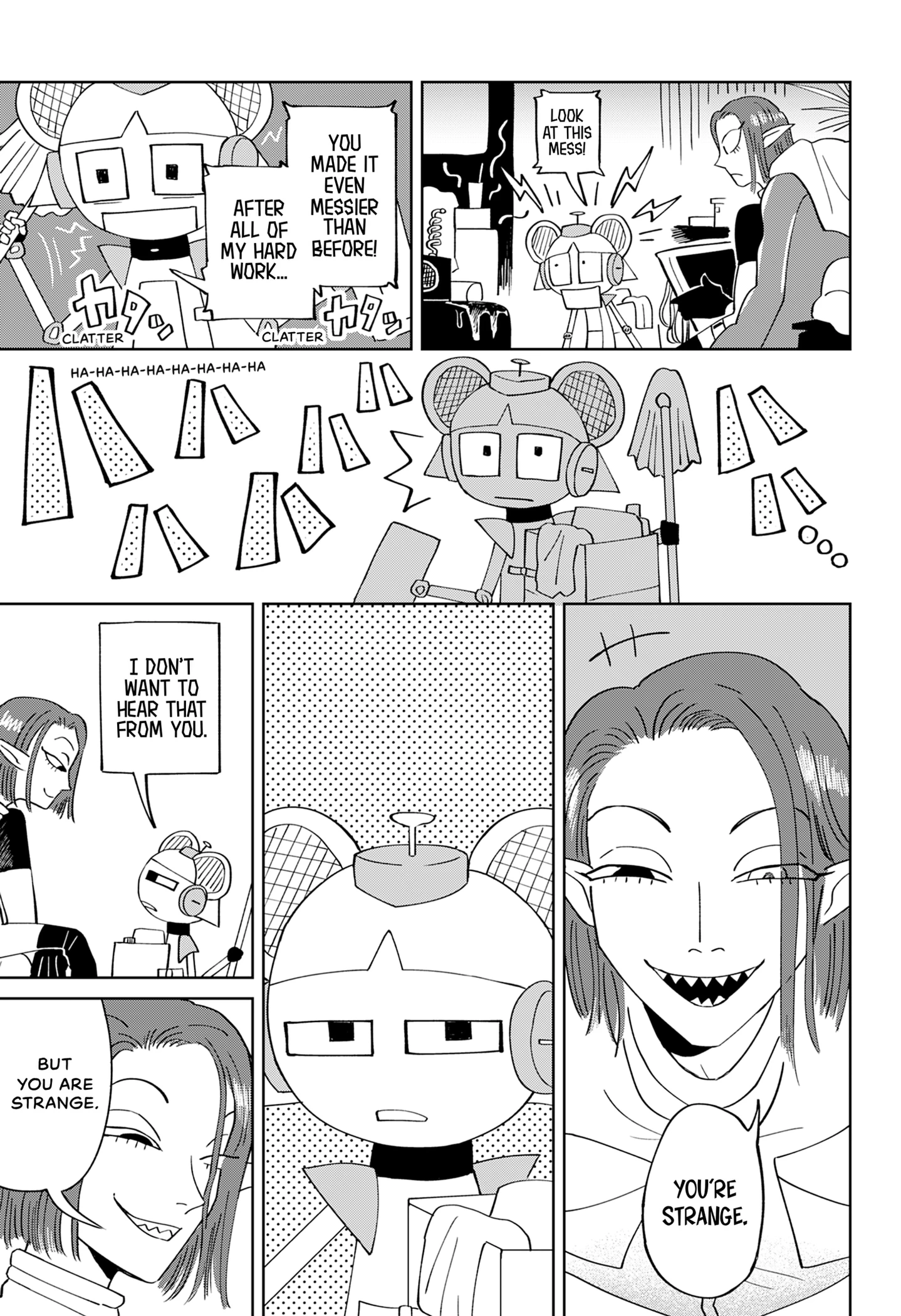 Souji Robot J-ko no Kyuujitsu Chapter 0 page 14 - 