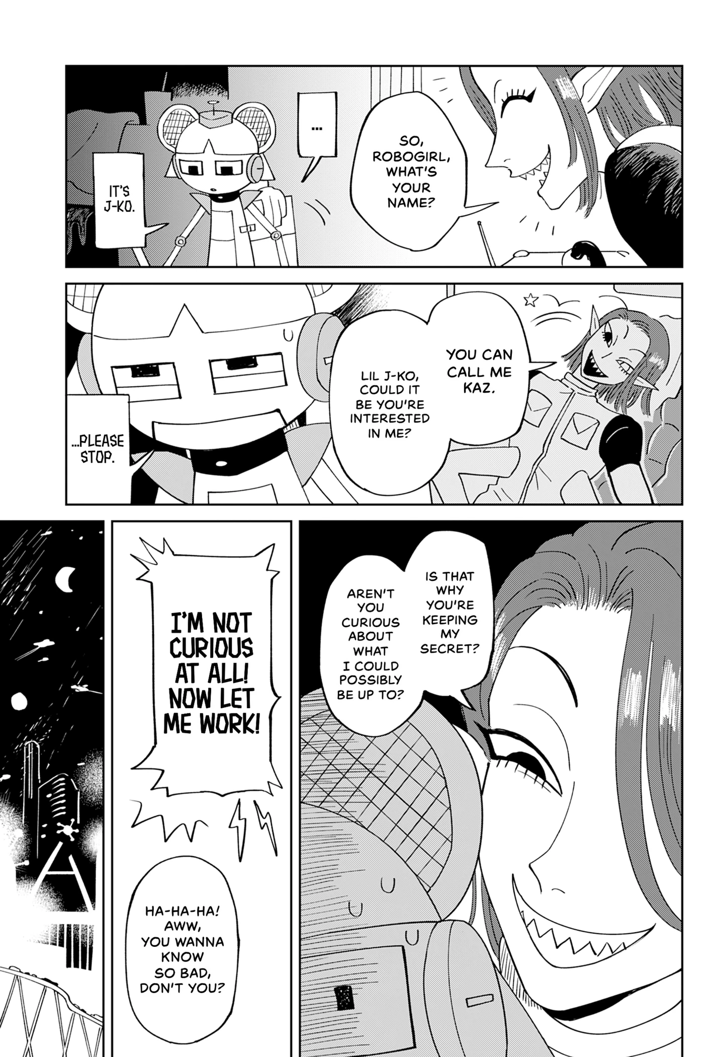 Souji Robot J-ko no Kyuujitsu Chapter 0 page 16 - 