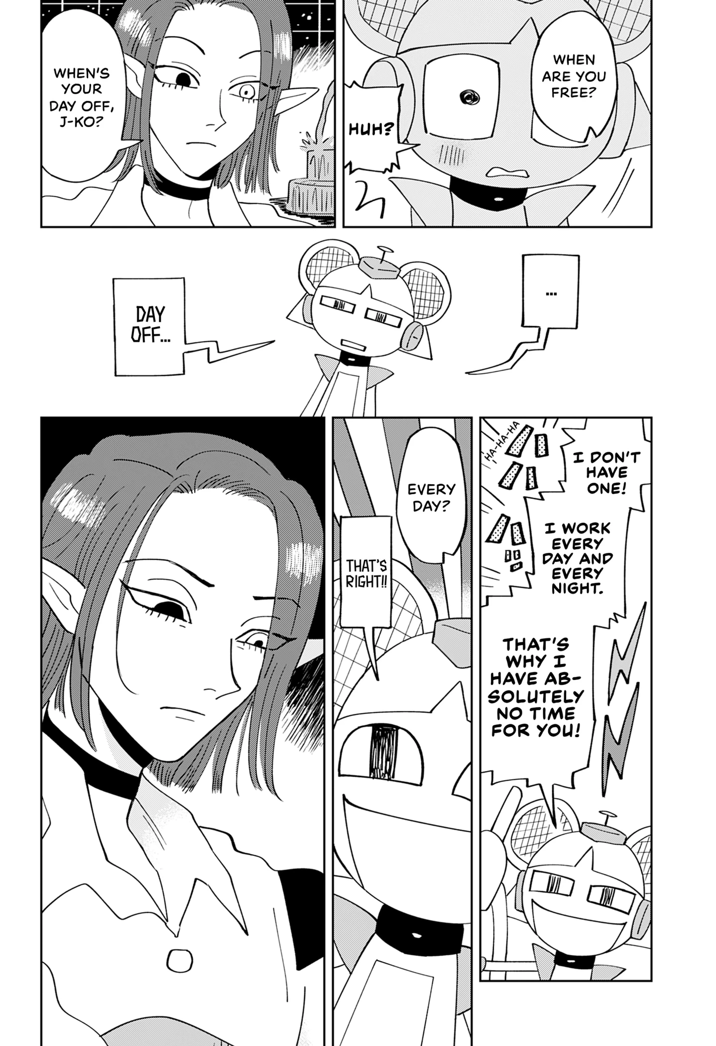 Souji Robot J-ko no Kyuujitsu Chapter 0 page 21 - 