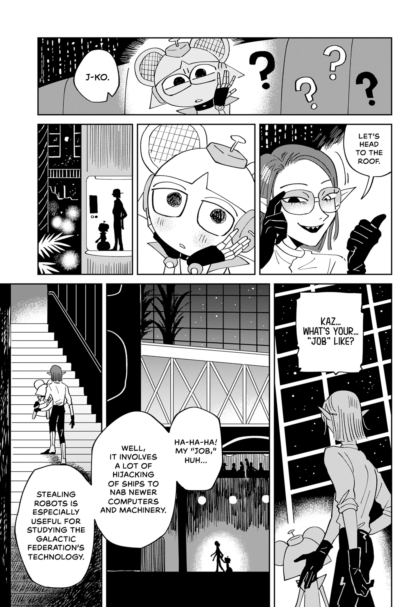 Souji Robot J-ko no Kyuujitsu Chapter 0 page 34 - 