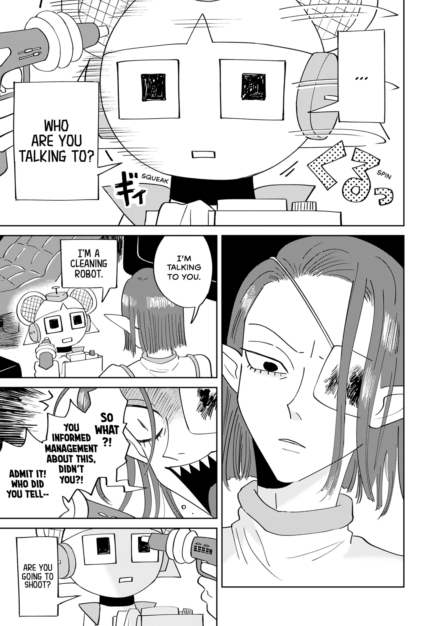 Souji Robot J-ko no Kyuujitsu Chapter 0 page 10 - 