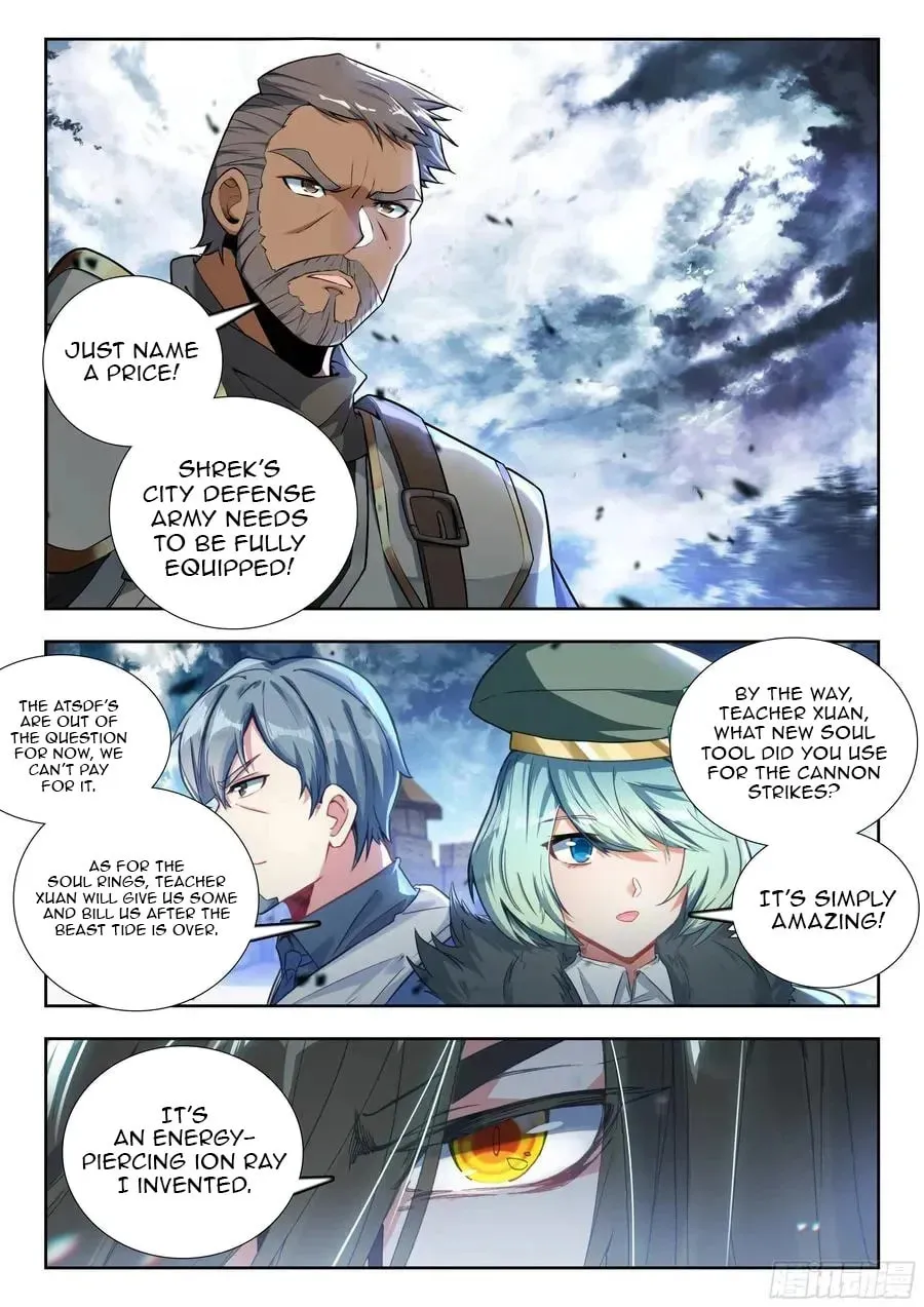 Soul Land 2: The Unrivaled Tang Sect (Colored) Chapter 596 page 17 - 