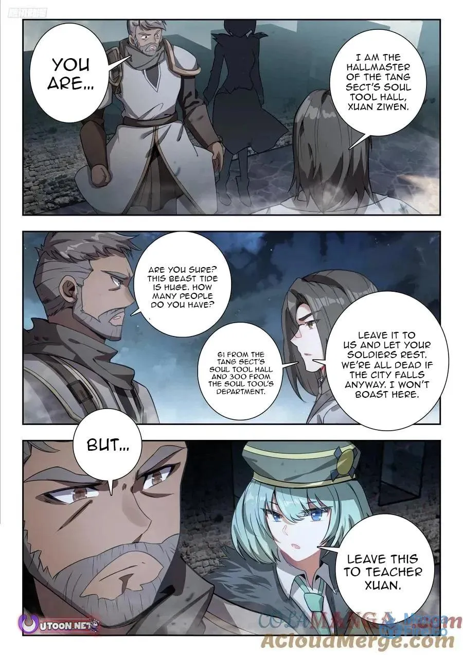 Soul Land 2: The Unrivaled Tang Sect (Colored) Chapter 596 page 6 - 