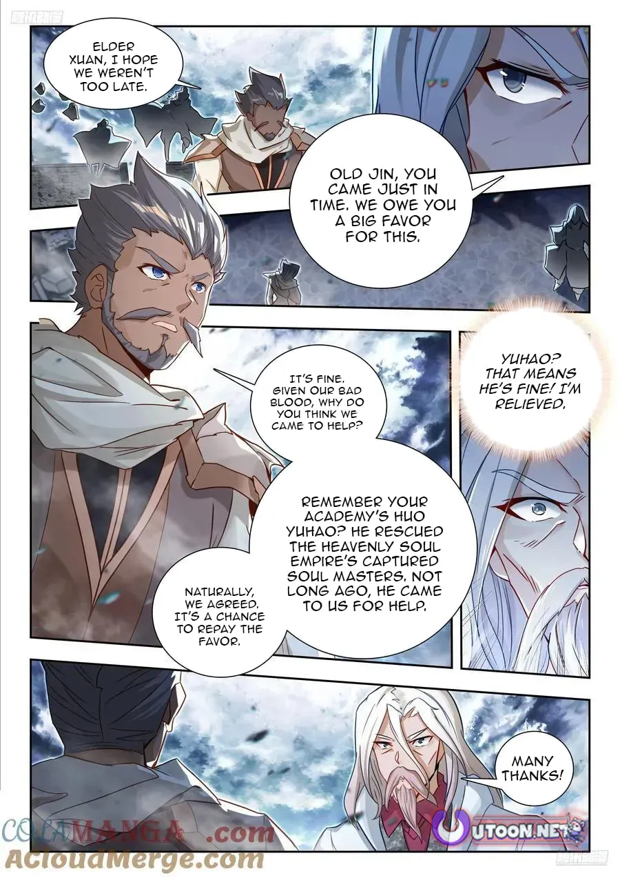 Soul Land 2: The Unrivaled Tang Sect (Colored) Chapter 602 page 10 - 