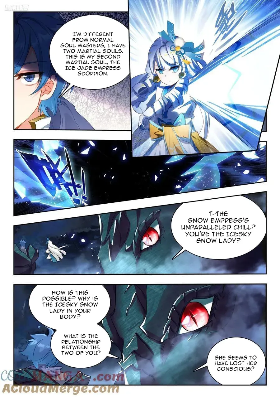 Soul Land 2: The Unrivaled Tang Sect (Colored) Chapter 603 page 12 - 
