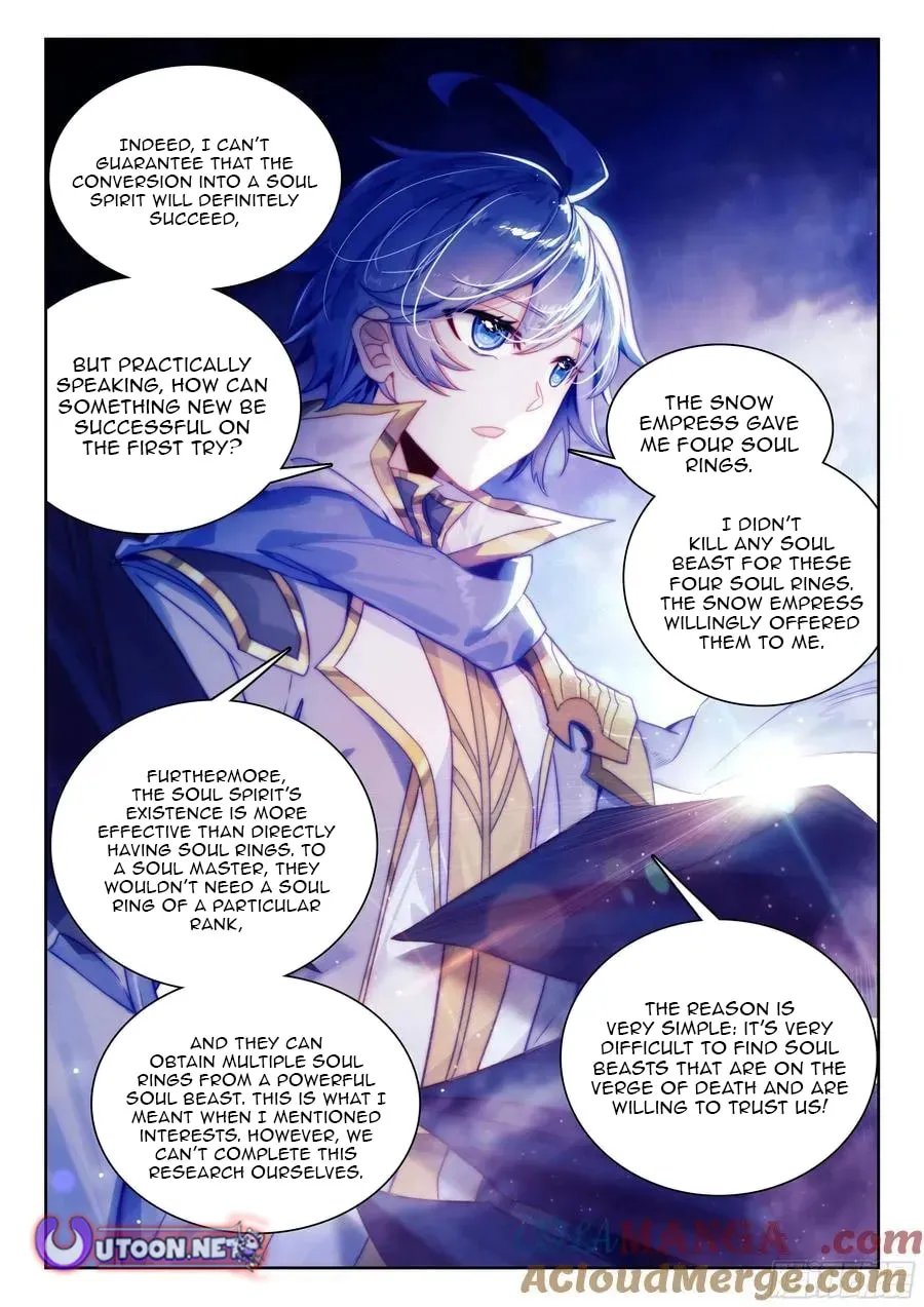 Soul Land 2: The Unrivaled Tang Sect (Colored) Chapter 603 page 14 - 