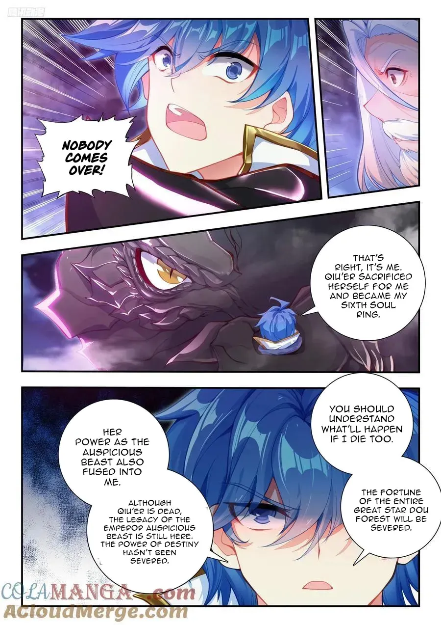 Soul Land 2: The Unrivaled Tang Sect (Colored) Chapter 603 page 4 - 