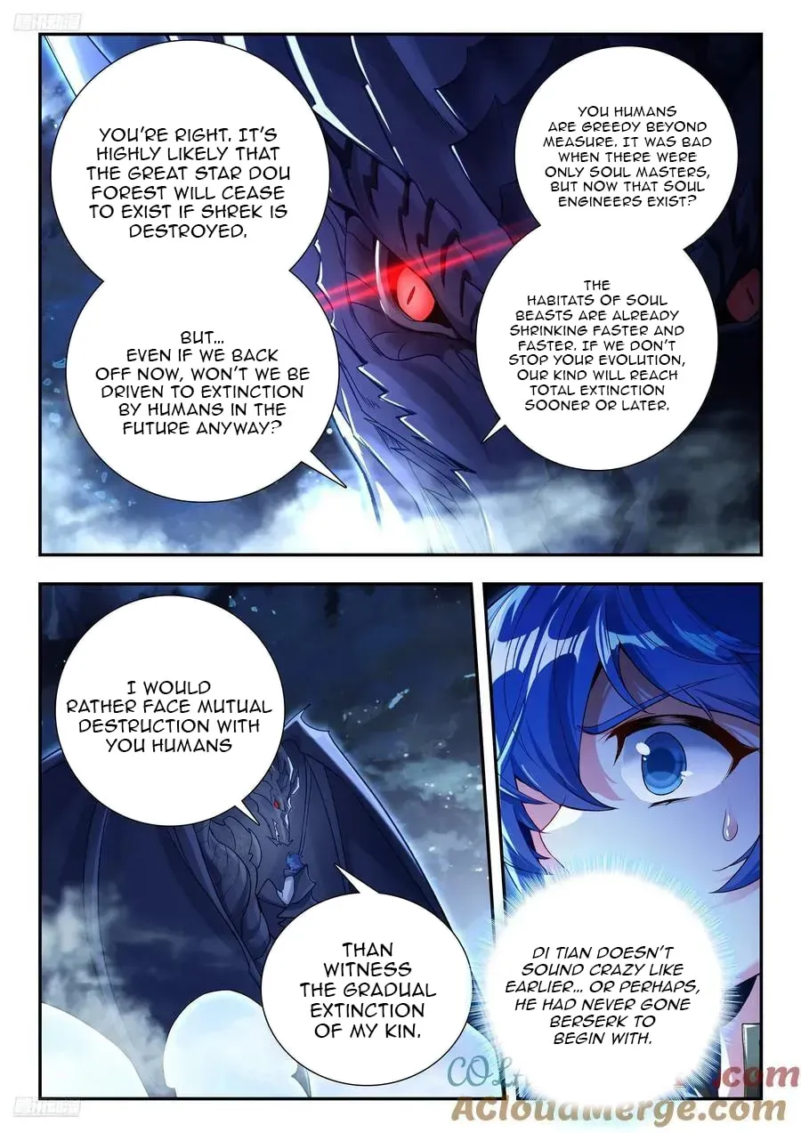 Soul Land 2: The Unrivaled Tang Sect (Colored) Chapter 603 page 8 - 