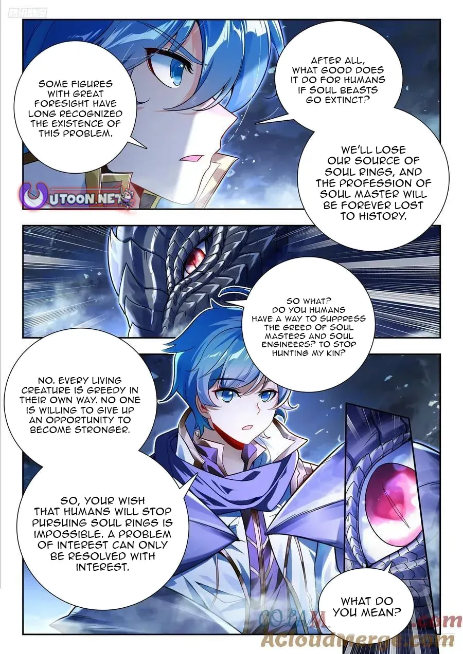 Soul Land 2: The Unrivaled Tang Sect (Colored) Chapter 603 page 10 - 