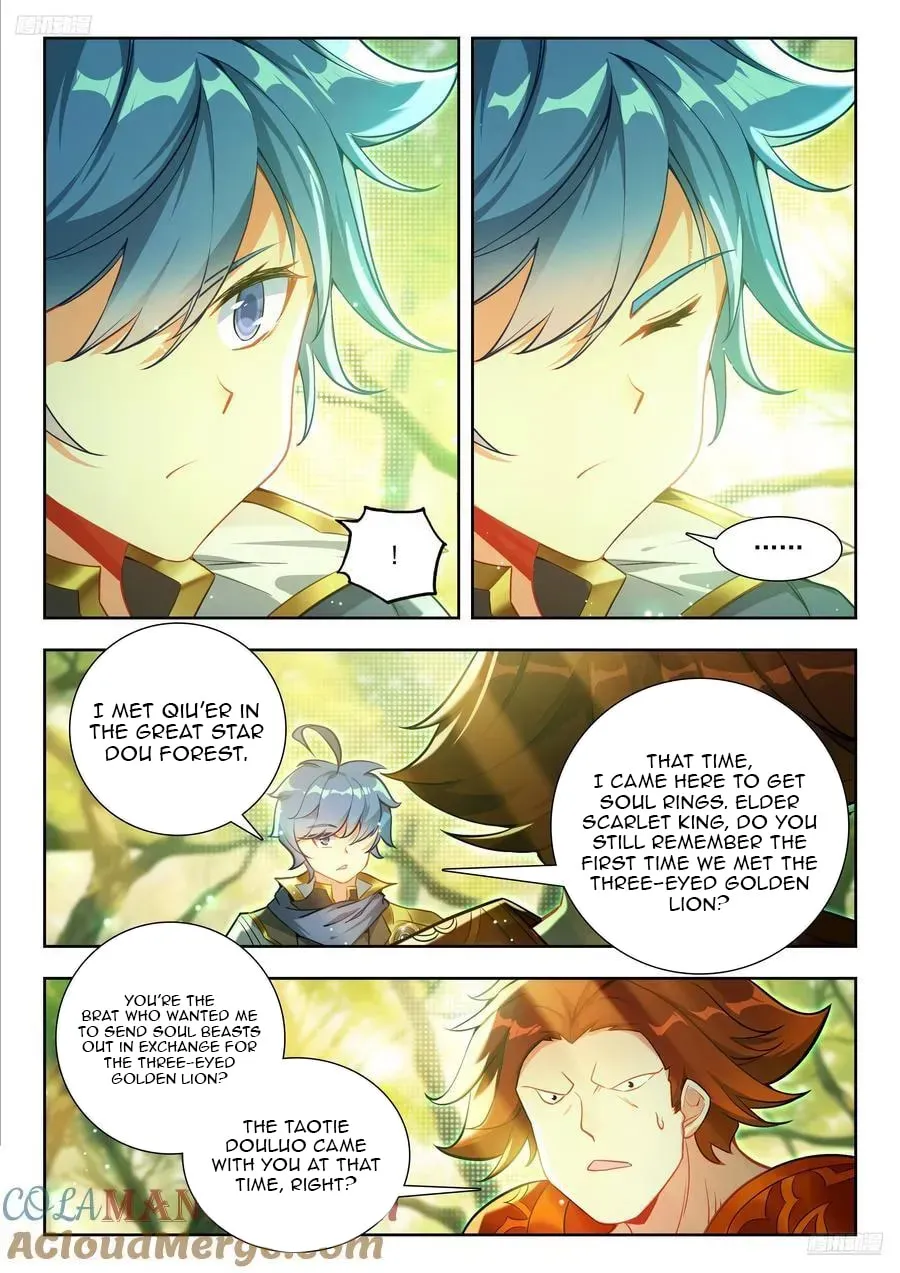 Soul Land 2: The Unrivaled Tang Sect (Colored) Chapter 605 page 10 - 