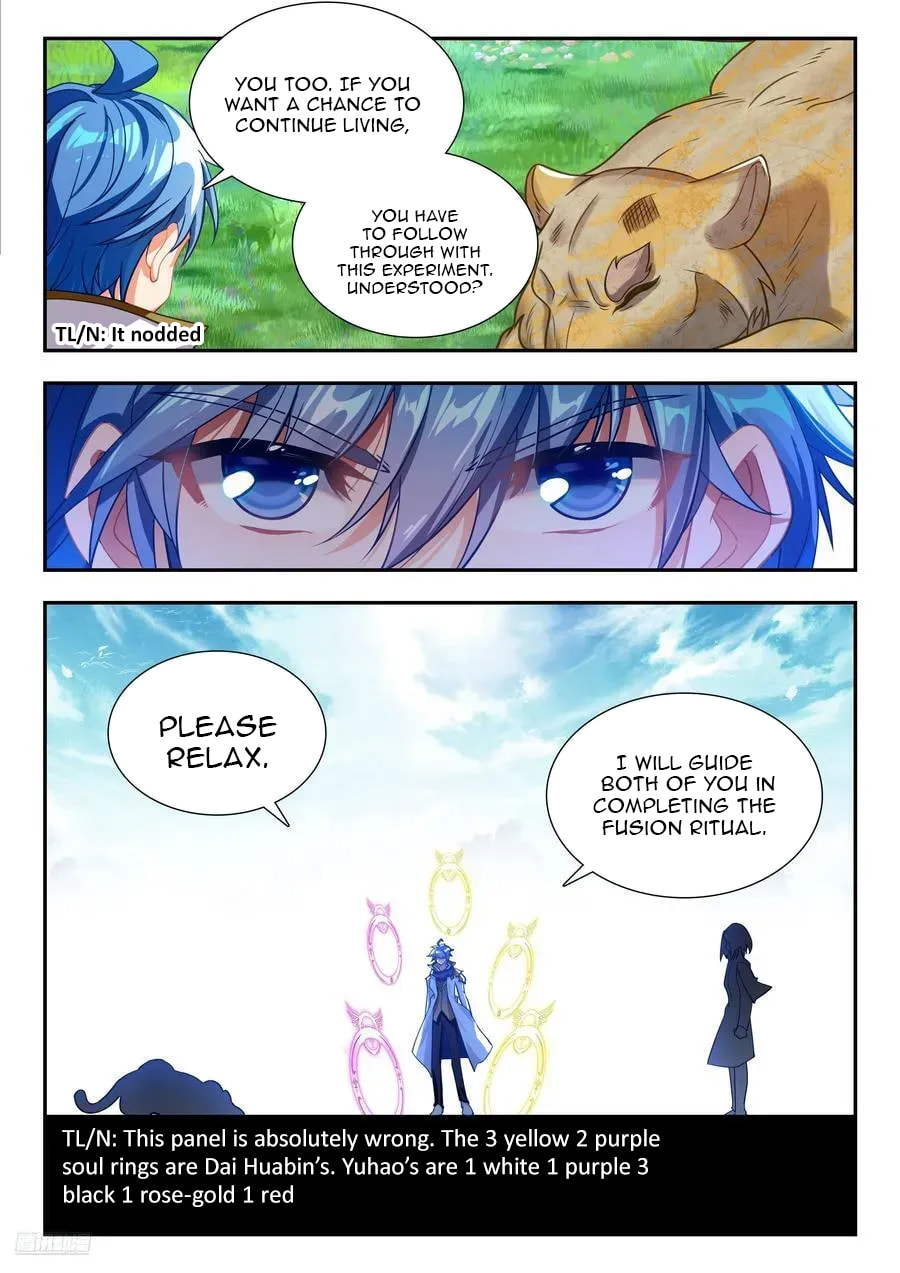 Soul Land 2: The Unrivaled Tang Sect (Colored) Chapter 607 page 12 - 
