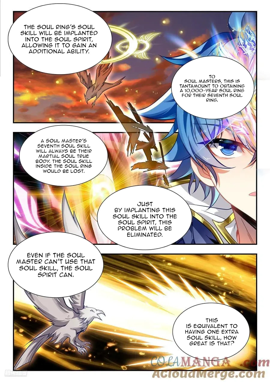 Soul Land 2: The Unrivaled Tang Sect (Colored) Chapter 609 page 12 - 