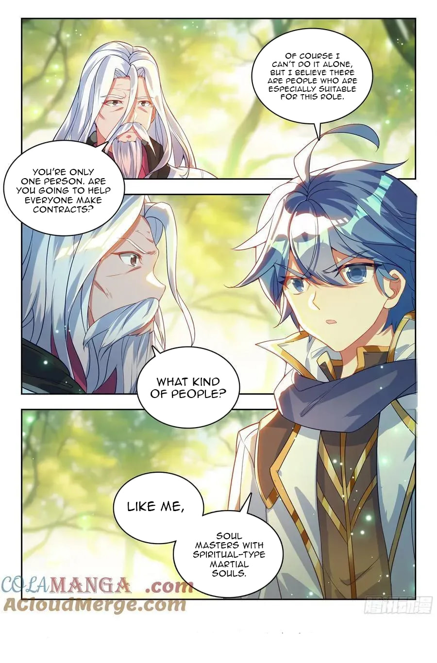 Soul Land 2: The Unrivaled Tang Sect (Colored) Chapter 609 page 18 - 
