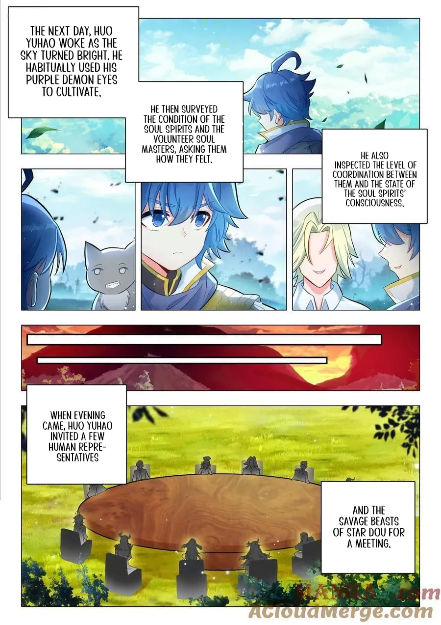 Soul Land 2: The Unrivaled Tang Sect (Colored) Chapter 609 page 6 - 