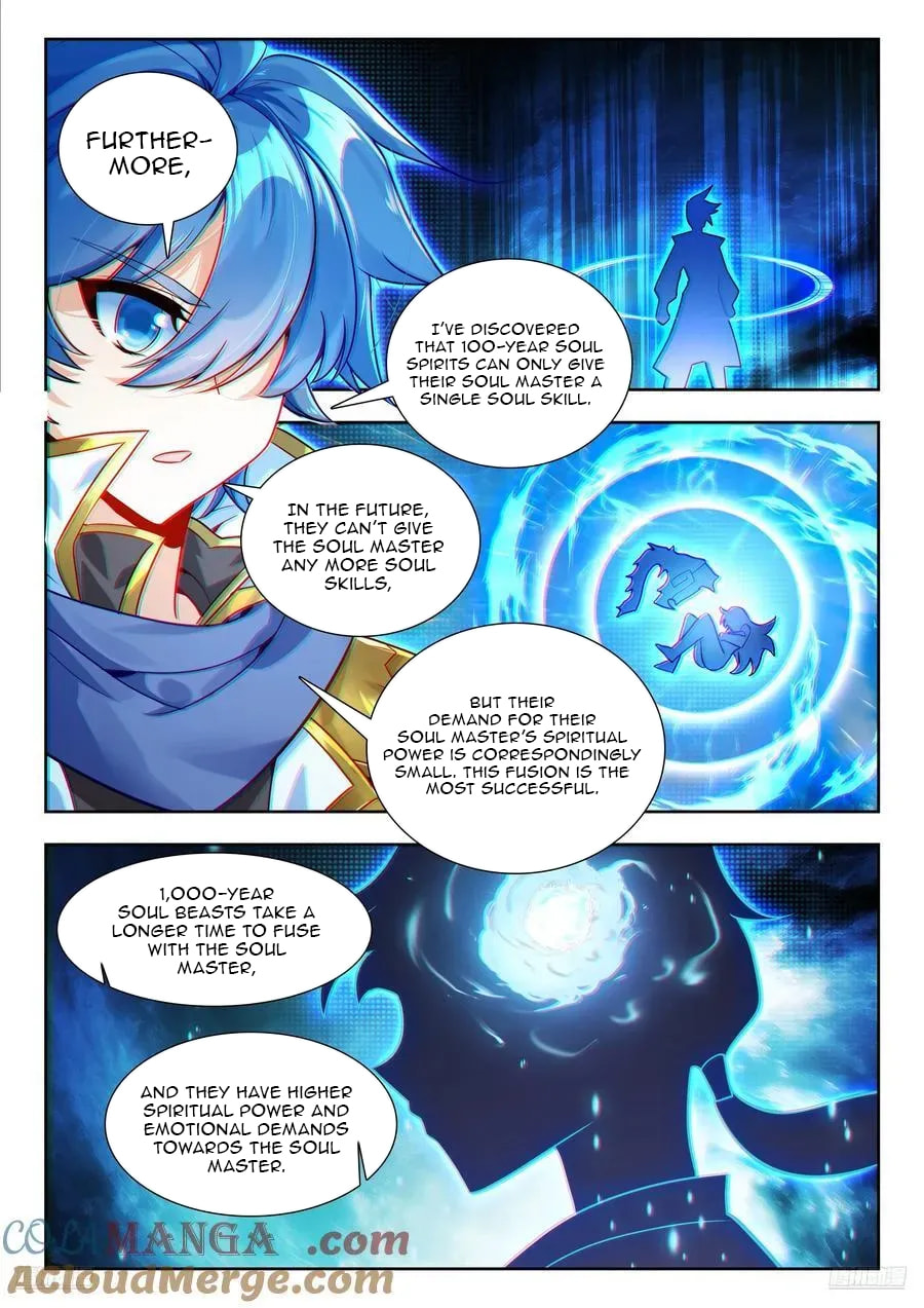Soul Land 2: The Unrivaled Tang Sect (Colored) Chapter 609 page 8 - 
