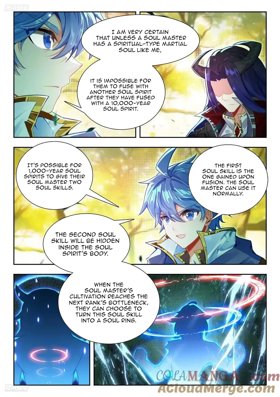 Soul Land 2: The Unrivaled Tang Sect (Colored) Chapter 609 page 10 - 