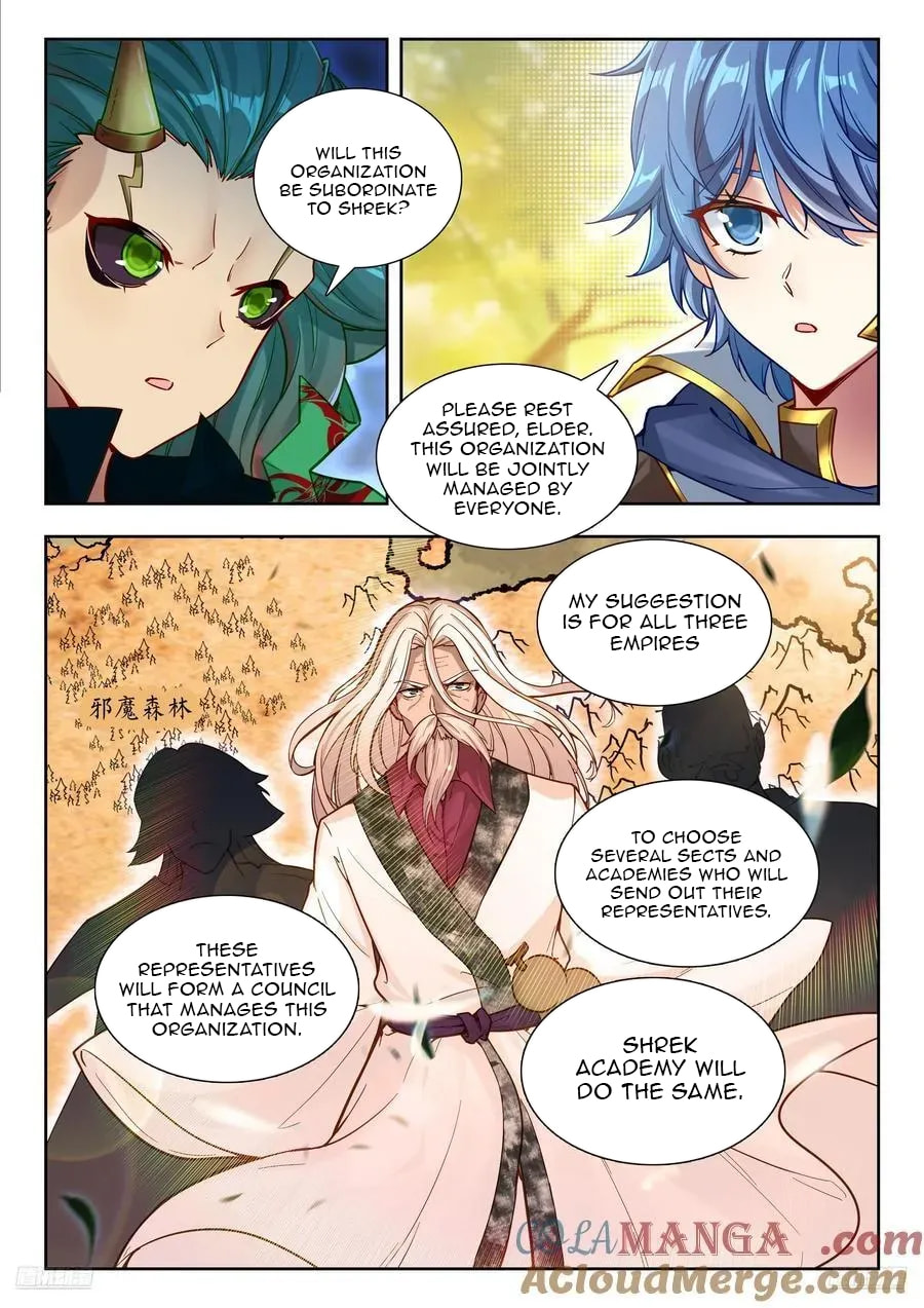 Soul Land 2: The Unrivaled Tang Sect (Colored) Chapter 610 page 12 - 