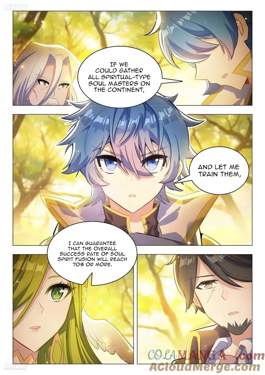 Soul Land 2: The Unrivaled Tang Sect (Colored) Chapter 610 page 4 - 