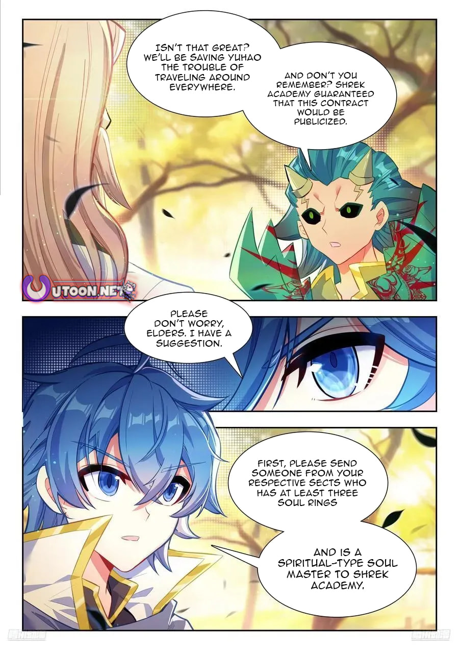 Soul Land 2: The Unrivaled Tang Sect (Colored) Chapter 610 page 7 - 
