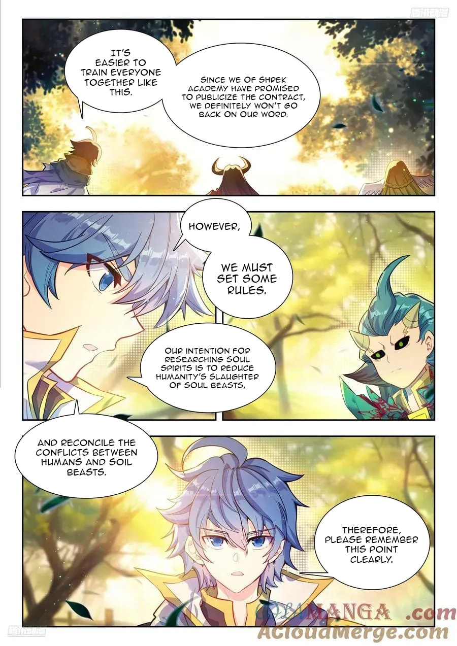 Soul Land 2: The Unrivaled Tang Sect (Colored) Chapter 610 page 8 - 