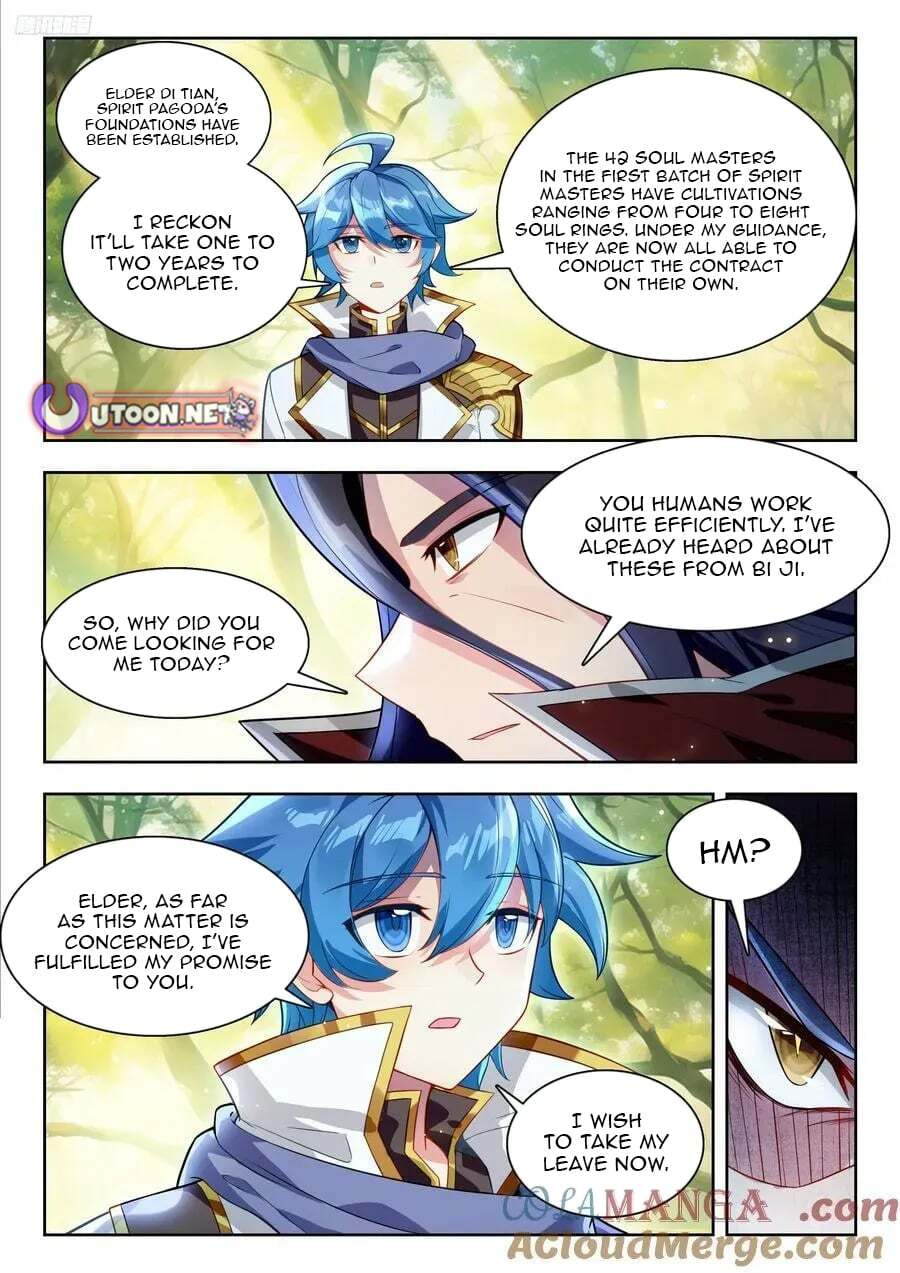 Soul Land 2: The Unrivaled Tang Sect (Colored) Chapter 611 page 6 - 
