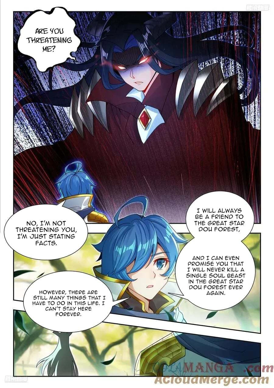 Soul Land 2: The Unrivaled Tang Sect (Colored) Chapter 611 page 8 - 