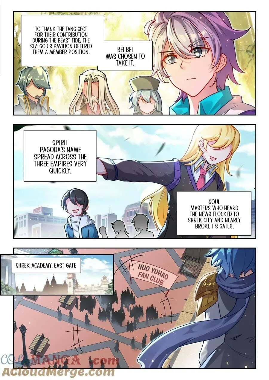 Soul Land 2: The Unrivaled Tang Sect (Colored) Chapter 612 page 8 - 