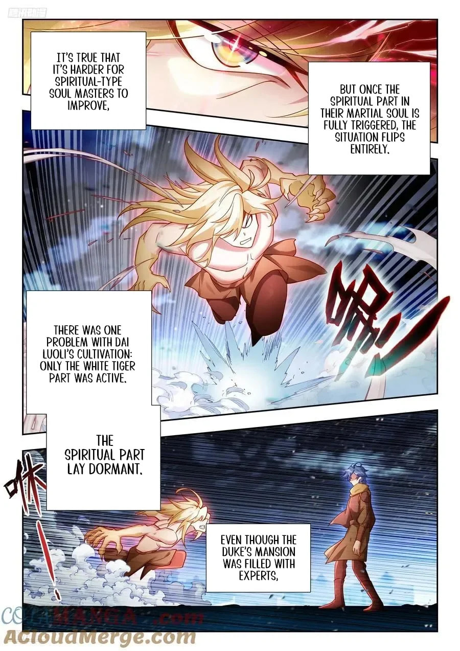 Soul Land 2: The Unrivaled Tang Sect (Colored) Chapter 625 page 4 - 