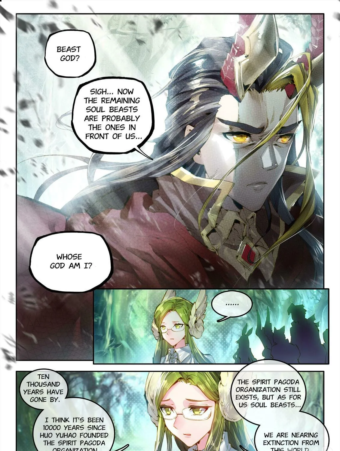 Soul Land 3: Legend of the Dragon King (Colored) Chapter 0 page 7 - 