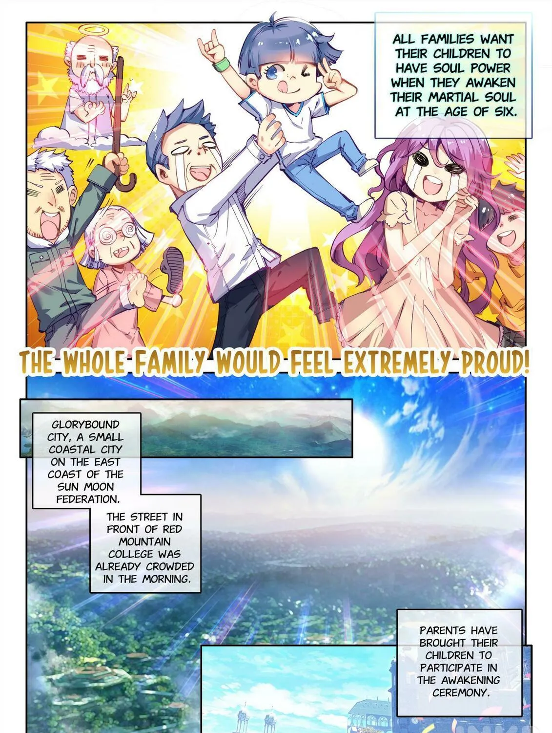 Soul Land 3: Legend of the Dragon King (Colored) Chapter 1 page 5 - 