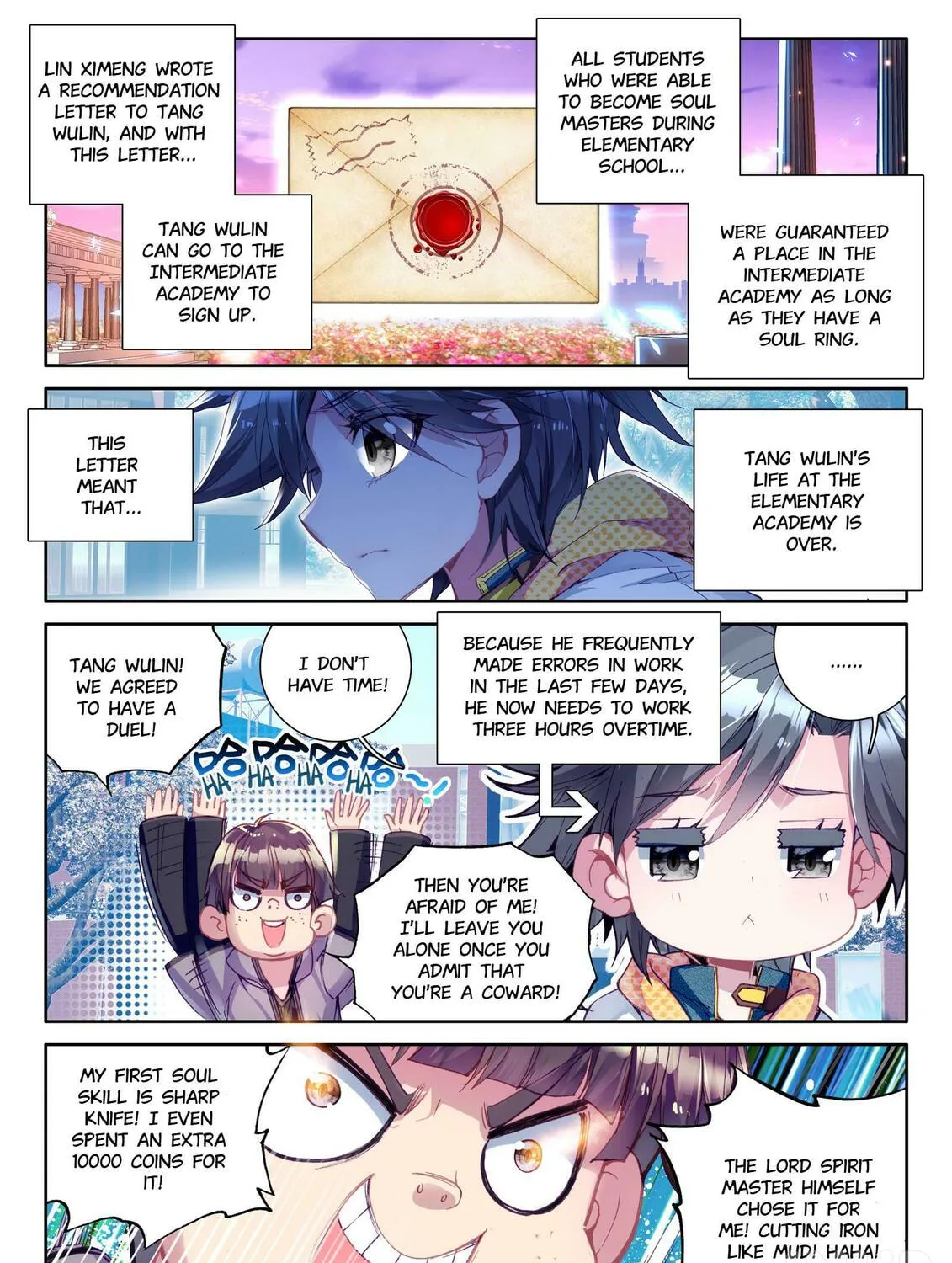 Soul Land 3: Legend of the Dragon King (Colored) Chapter 13 page 27 - 